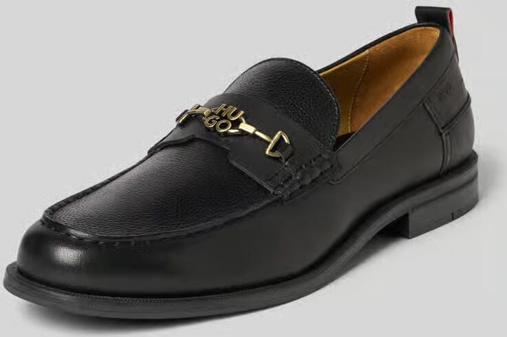 HUGO Loafers van puur Rundleer Model 'VARIAN_LOAF_PLGRHW'