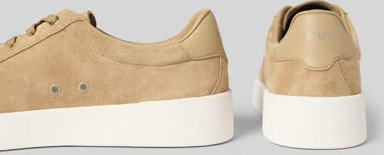 HUGO Low top sneakers van puur suède model 'LYDE_TENN' - Foto 2