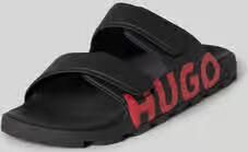 HUGO Slippers met labelprint model 'Evander' - Foto 3