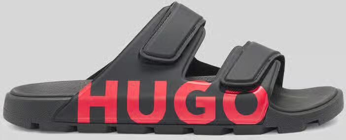 HUGO Slippers met labelprint model 'Evander' - Foto 6