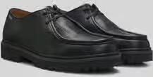 HUGO Veterschoenen van echt leer met label in reliëf