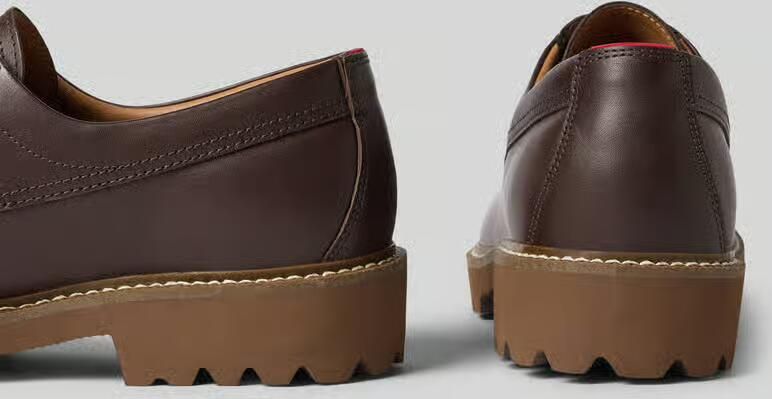 HUGO Veterschoenen van echt leer model 'Draven_derb_pley_BP' - Foto 2