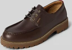 HUGO Veterschoenen van echt leer model 'Draven_derb_pley_BP'