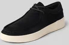 HUGO Veterschoenen van echt leer model 'Lyde_derb_sd'
