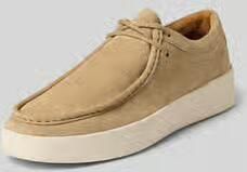 HUGO Veterschoenen van echt leer model 'Lyde_derb_sd'