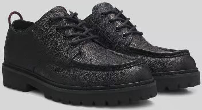 HUGO Veterschoenen van echt rundleer model 'Draven_derb_sglt'
