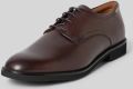 HUGO Veterschoenen van echt rundleer model 'Ginsby_derb_lt' - Bruin