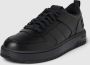 HUGO Lage Sneakers Heren Kilian Tenn Maat: 43 Materiaal: Leer Kleur: Zwart - Thumbnail 3