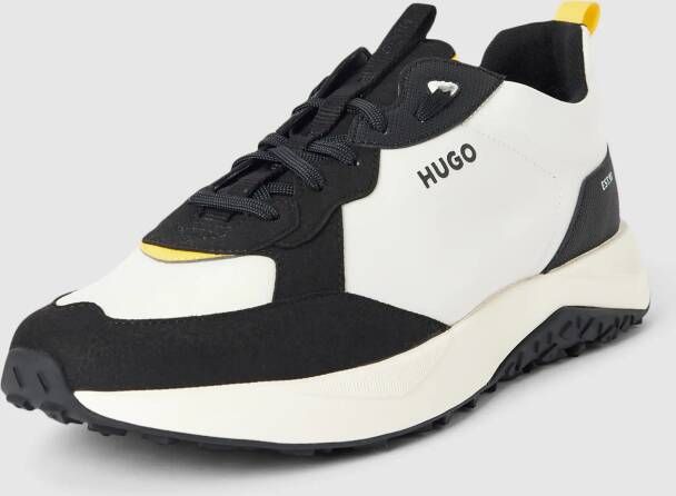 HUGO Sneakers met labeldetails model 'Kane'