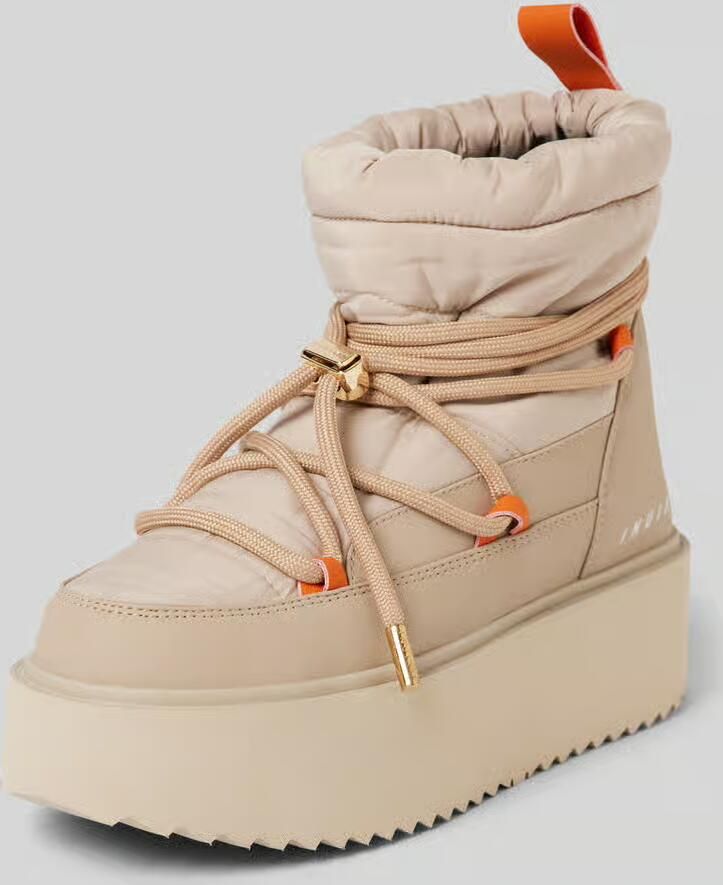 INUIKII Snowboots met labelprint