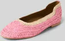 Inuovo Ballerina's in gevlochten look