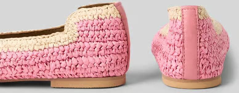 Inuovo Ballerina's in gevlochten look - Foto 2