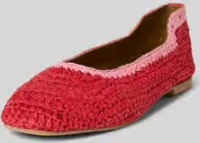 Inuovo Ballerina's in gevlochten look