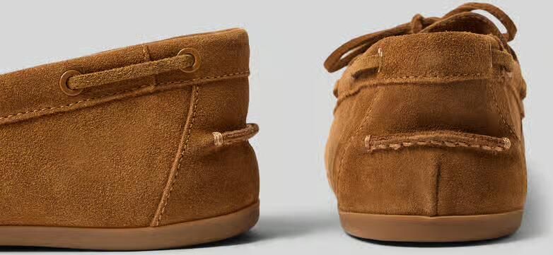 Inuovo Loafers van echt leer met sierstrik - Foto 2
