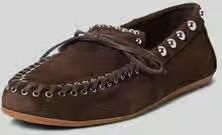 Inuovo Loafers van echt leer met studs