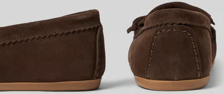 Inuovo Mocassins van echt leer met sierstrik - Foto 2