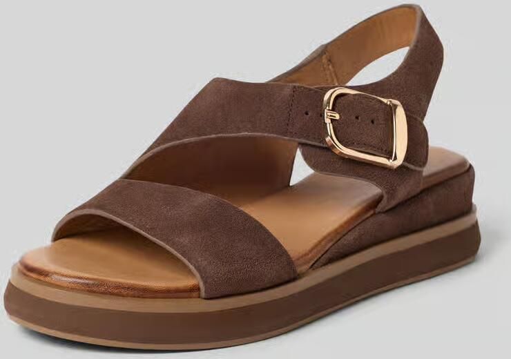 Inuovo Sandalen in suède-look