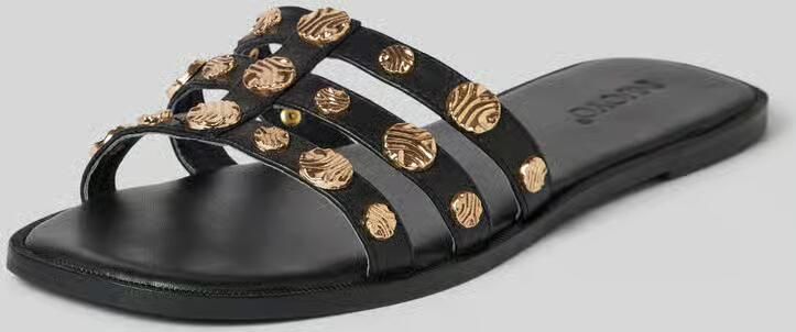 Inuovo Slippers van echt leer