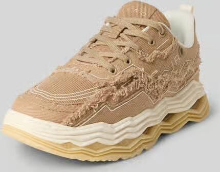 Iro Plateausneakers met siergarnering