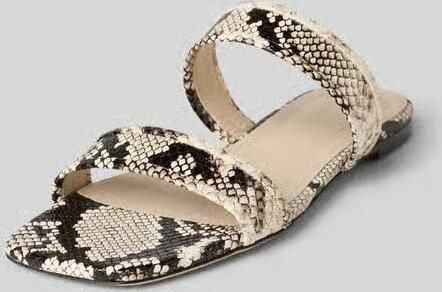 Iro Slippers van echt leer