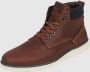 JACK & JONES JACK&JONES FOOTWEARJFWTUBAR LEATHER BRANDY STSBrandy Brown42 - Thumbnail 3