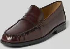 Jack & jones Loafers van leer model 'PENNYBAR'