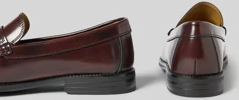 Jack & jones Loafers van leer model 'PENNYBAR' - Foto 2