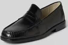 Jack & jones Loafers van leer model 'PENNYBAR'