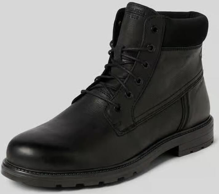 Jack & jones Veterlaarzen met reliëflogo model 'CRANFIELD'