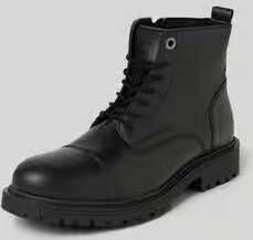 jack & jones Leren boots met treklus model 'TREMOR'