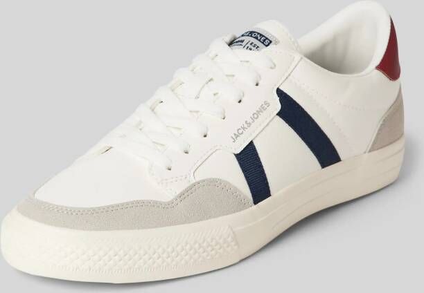 JACK & JONES JACK&JONES JFWMORDEN PU COMBO 2.5 SN Heren Sneaker - Foto 3