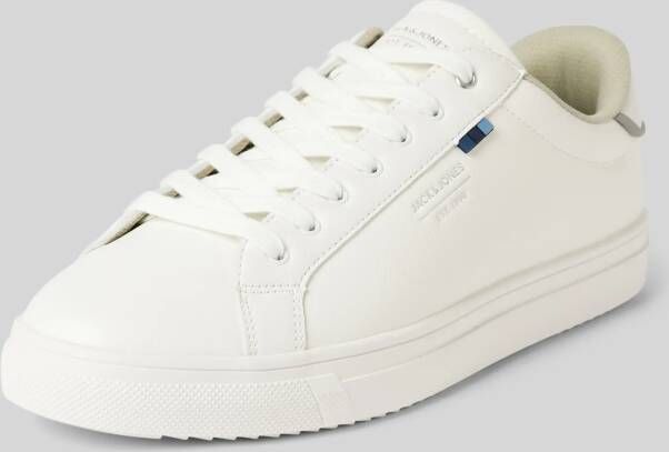 jack & jones Sneakers met vetersluiting en labeldetail
