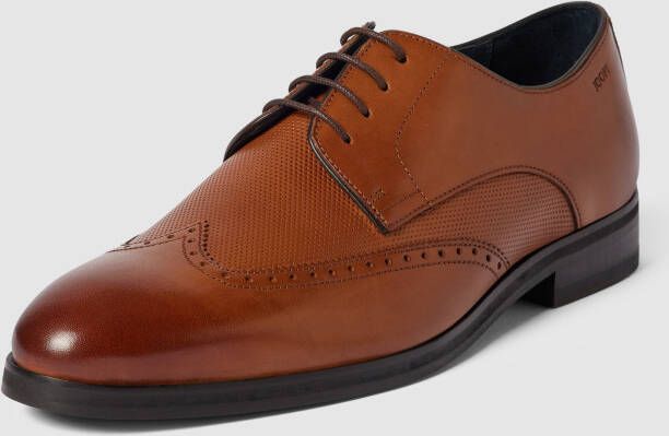 JOOP! SHOES Boedapester met gaatjesmotief model 'pero kleitos brogue'