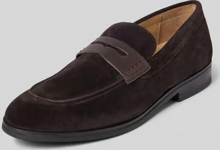 JOOP! SHOES Loafers van echt leer model 'velluto misto kleitos loa'