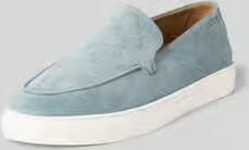 JOOP! SHOES Slip-on sneakers van leer met logomotief - Foto 2