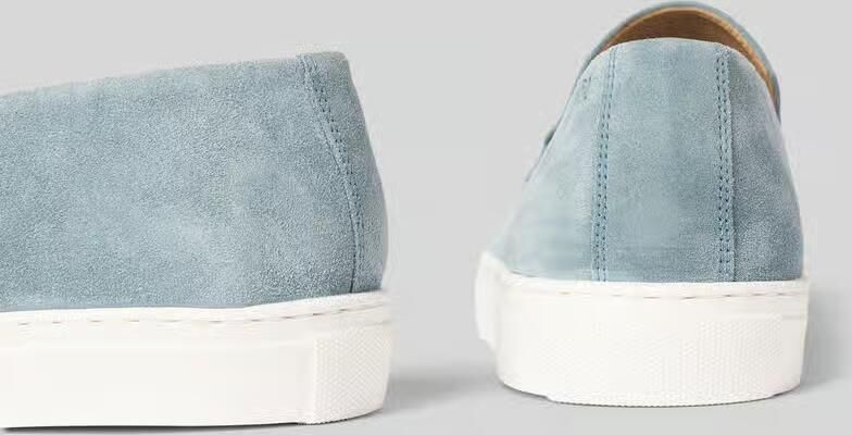 JOOP! SHOES Slip-on sneakers van leer met logomotief - Foto 3