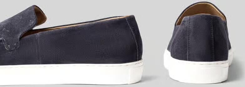 JOOP! SHOES Slip-on sneakers van leer met logomotief - Foto 2