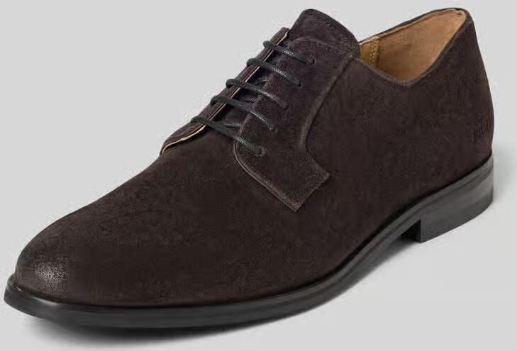 JOOP! SHOES Veterschoenen van echt rundleer model 'velluto misto'