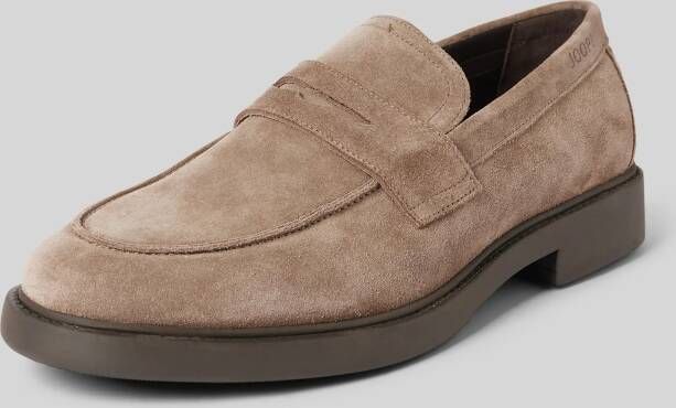 JOOP! SHOES Loafers van leer met labeldetail - Foto 2
