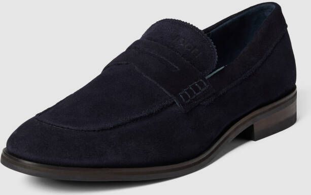 JOOP! SHOES Penny loafers met labeldetails