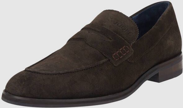 JOOP! SHOES Loafers met labeldetail model 'Velluto'