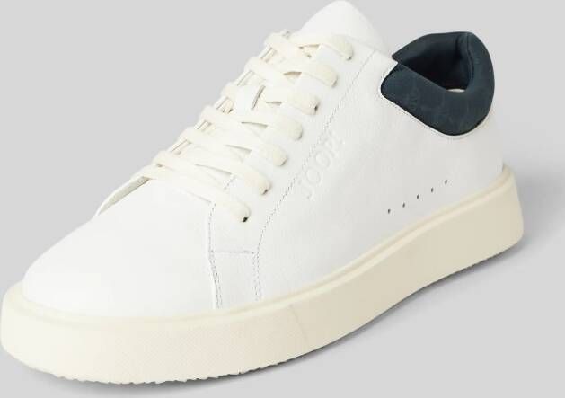 JOOP! SHOES Sneakers van leer met labeldetail - Foto 2