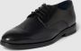 JOOP! SHOES Veterschoenen van leer met siernaden model 'pero kleitos' - Thumbnail 1