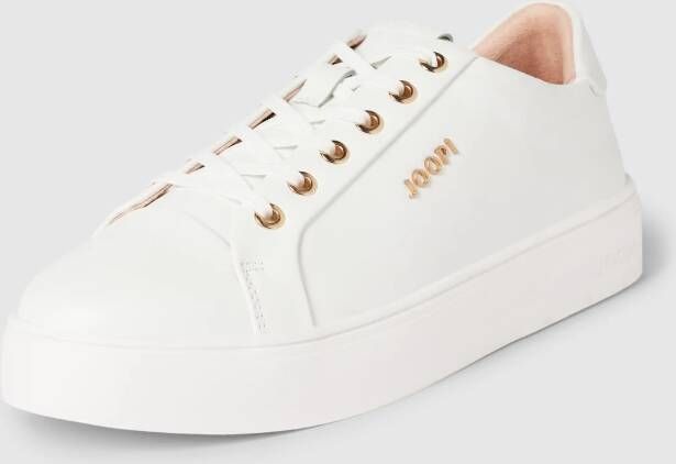 Joop! Sneakers van leer met labeldetail model 'tinta'