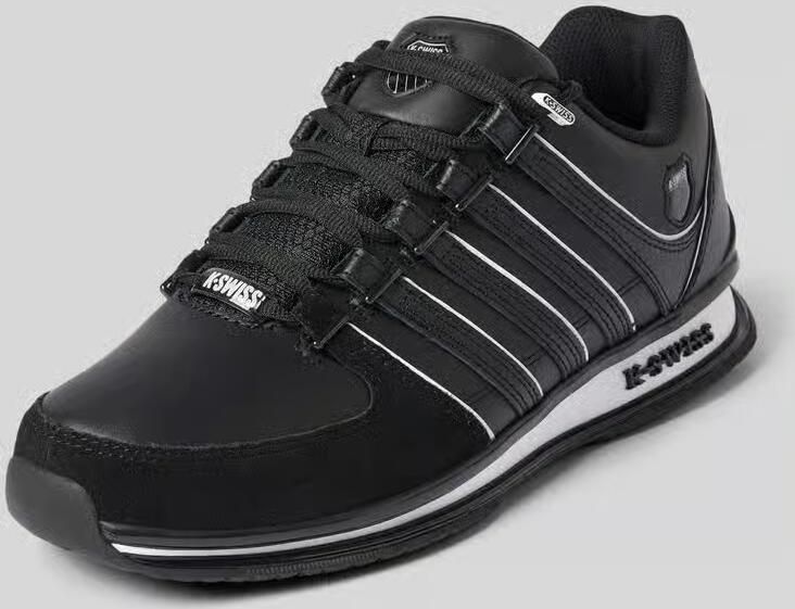 K-SWISS sneakers van leer met labelprintdetails model 'Rinzler'