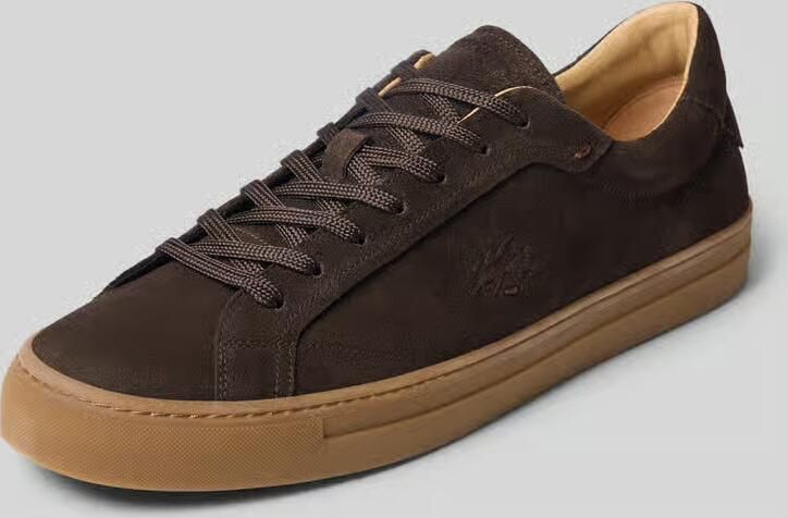 LA MARTINA Sneakers met label in reliëf