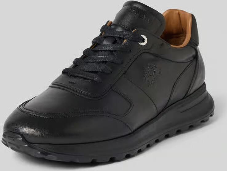 LA MARTINA Sneakers van echt leer model 'Runner'