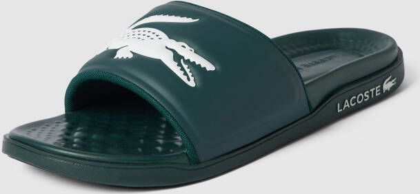 Lacoste Instappers met labelapplicatie model 'Croco Dualiste'