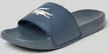 Lacoste Badslippers met logoprint model 'SERVE SLIDE' - Foto 3