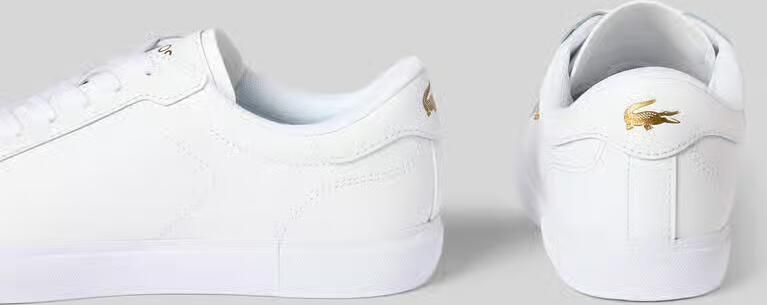 Lacoste Low top sneakers van echt Leer Model 'POWERCOURT' - Foto 4